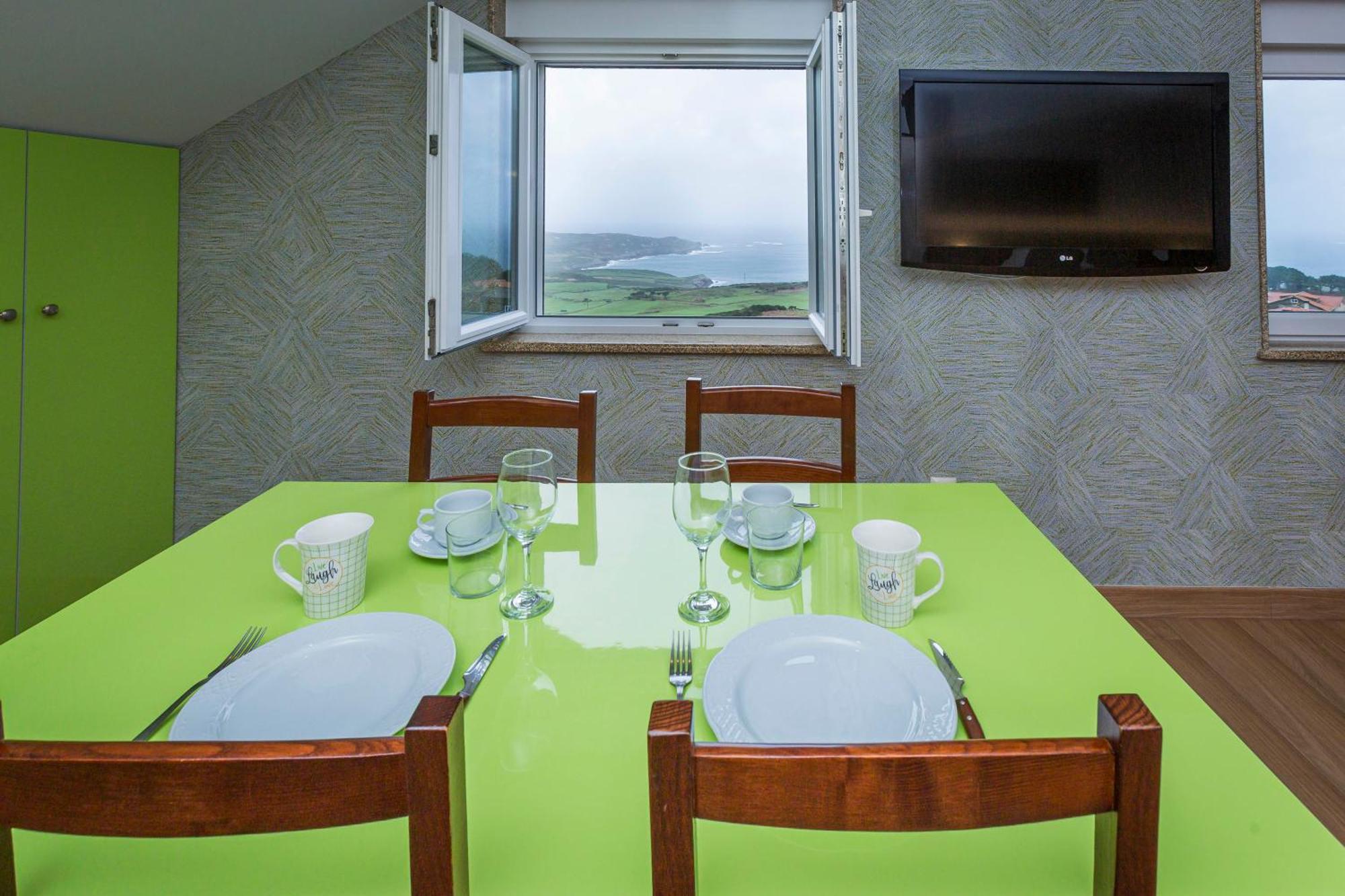 Mirador Do Faro Tourinan Apartment Muxia Bagian luar foto
